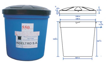 Producto #2 Tanque 550 Ltrs.