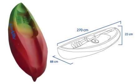 Producto # 57 Kayak Amazon