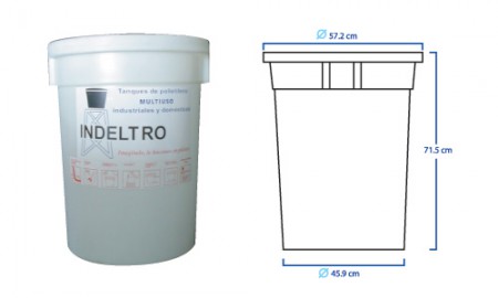 Producto # 43 Tanque apilable